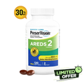PreserVision AREDS 2 Eye Vitamins – Eye Health Supplement | 120 SoftGel | 30%-50% OFF | Single & 2- Pack Bundles